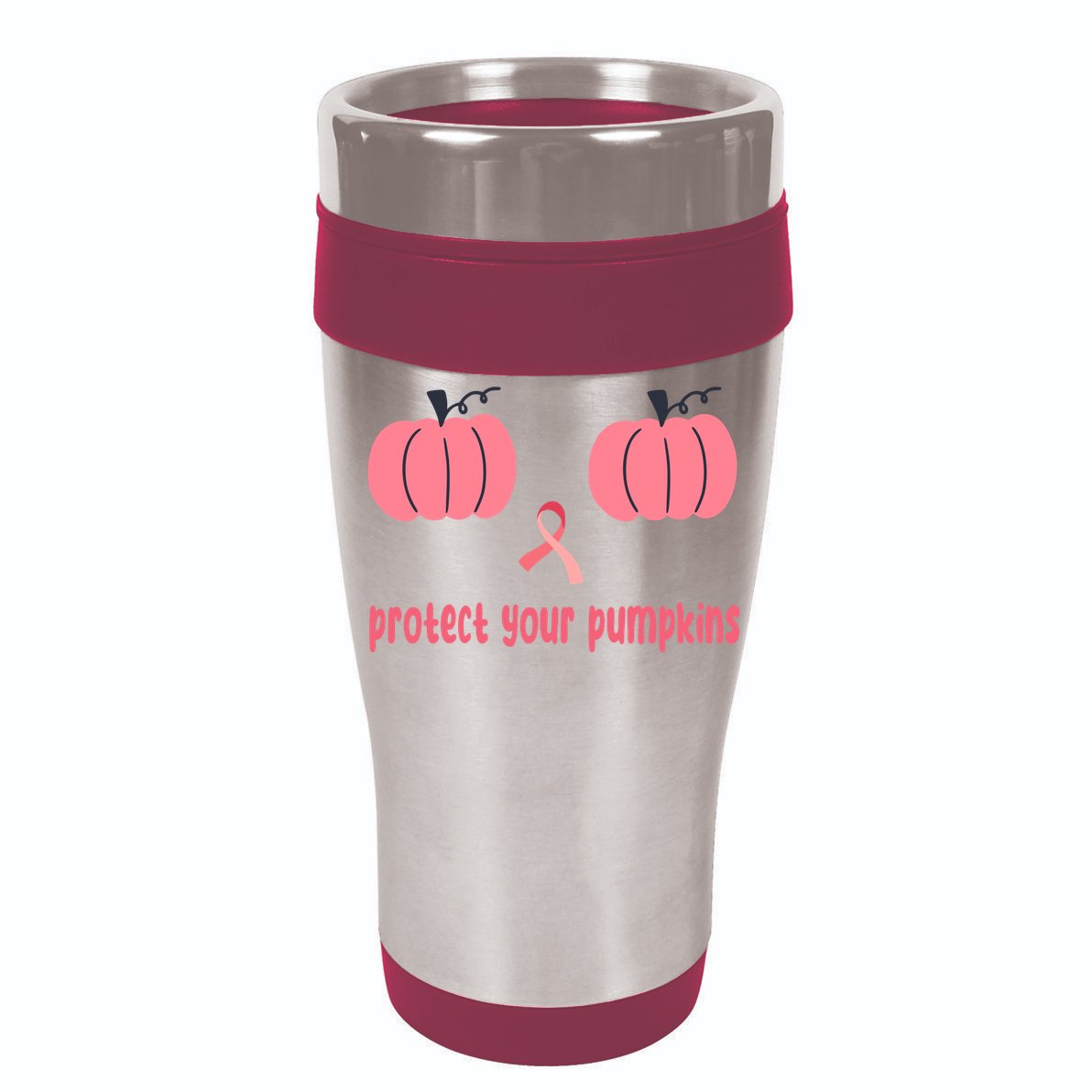 Protect Your Pumpkins Breast Cancer Awareness Womens Tank Top