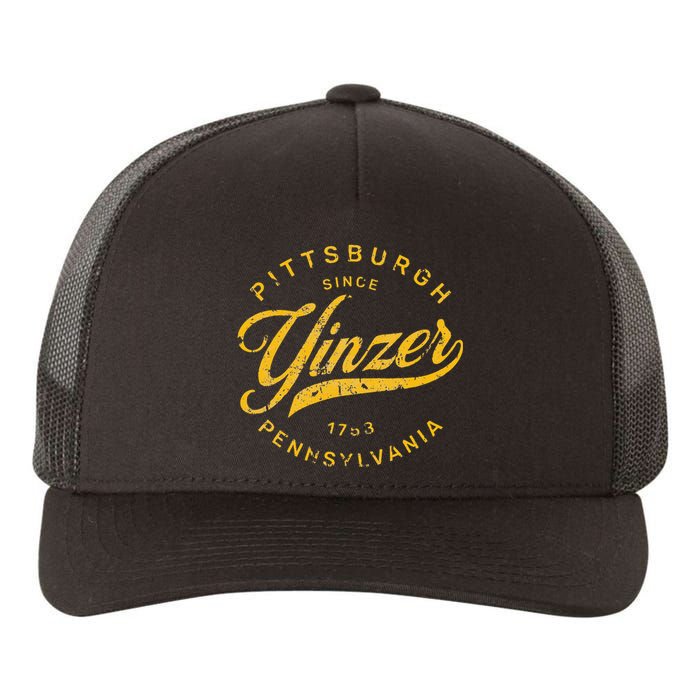 Pittsburgh Yinzer Pennsylvania Steel City Home Yinz Funny Yupoong Adult 5-Panel Trucker Hat