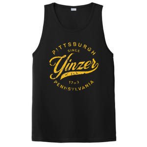 Pittsburgh Yinzer Pennsylvania Steel City Home Yinz Funny PosiCharge Competitor Tank