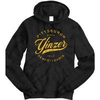 Pittsburgh Yinzer Pennsylvania Steel City Home Yinz Funny Tie Dye Hoodie