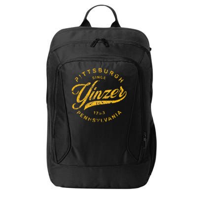 Pittsburgh Yinzer Pennsylvania Steel City Home Yinz City Backpack