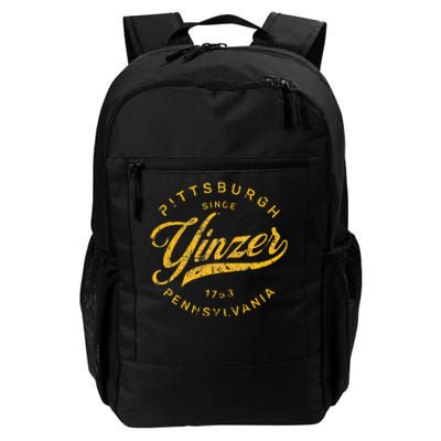 Pittsburgh Yinzer Pennsylvania Steel City Home Yinz Daily Commute Backpack