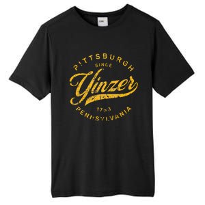 Pittsburgh Yinzer Pennsylvania Steel City Home Yinz Tall Fusion ChromaSoft Performance T-Shirt