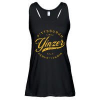 Pittsburgh Yinzer Pennsylvania Steel City Home Yinz Ladies Essential Flowy Tank