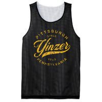 Pittsburgh Yinzer Pennsylvania Steel City Home Yinz Mesh Reversible Basketball Jersey Tank