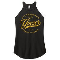 Pittsburgh Yinzer Pennsylvania Steel City Home Yinz Women's Perfect Tri Rocker Tank