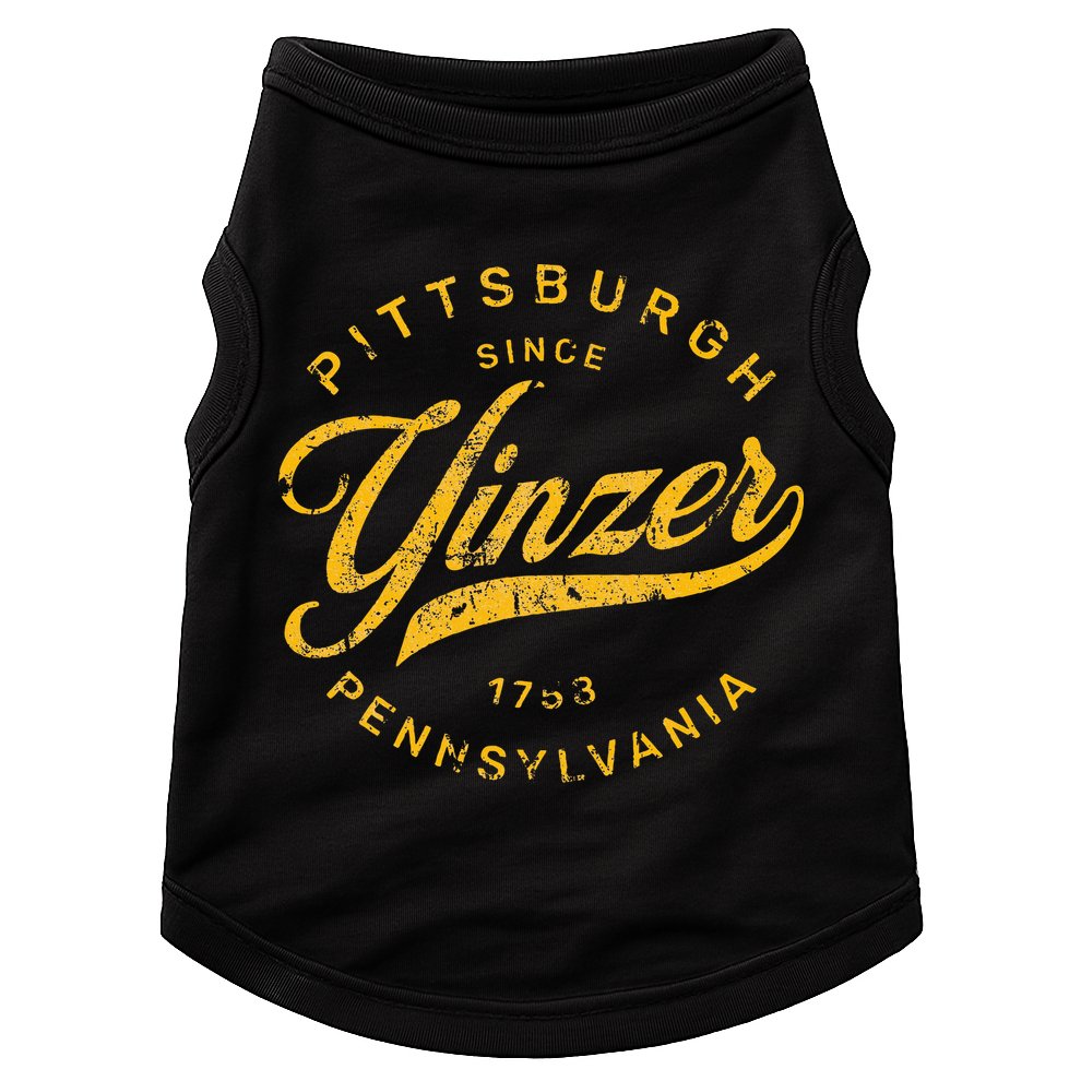 Pittsburgh Yinzer Pennsylvania Steel City Home Yinz Funny Doggie Tank