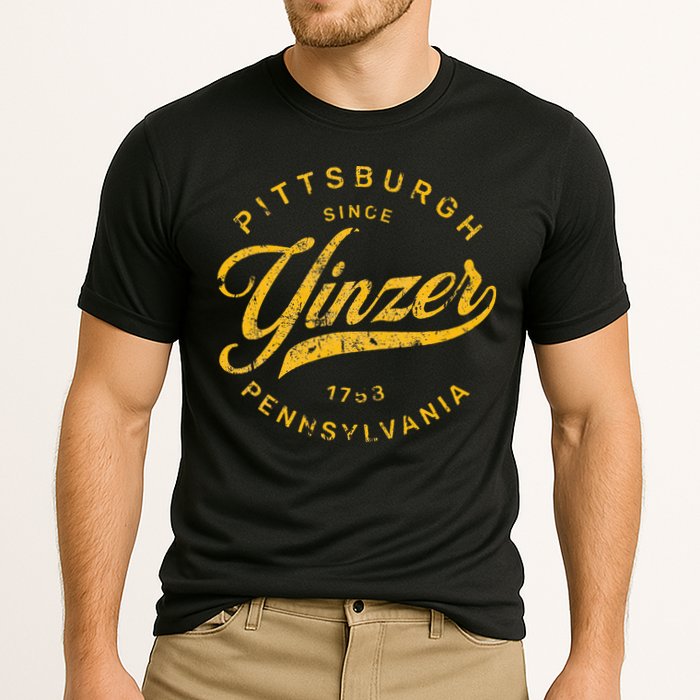 Pittsburgh Yinzer Pennsylvania Steel City Home Yinz Funny Cooling Performance Crew T-Shirt