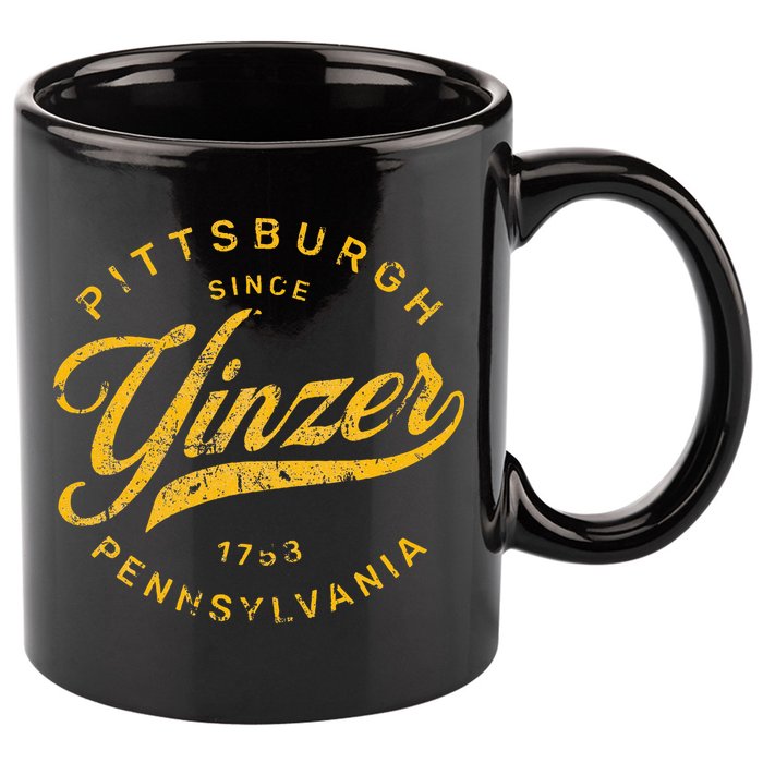 Pittsburgh Yinzer Pennsylvania Steel City Home Yinz Funny 11oz C Handle Ceramic Mug