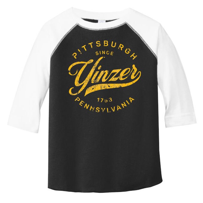 Pittsburgh Yinzer Pennsylvania Steel City Home Yinz Funny Toddler Fine Jersey T-Shirt