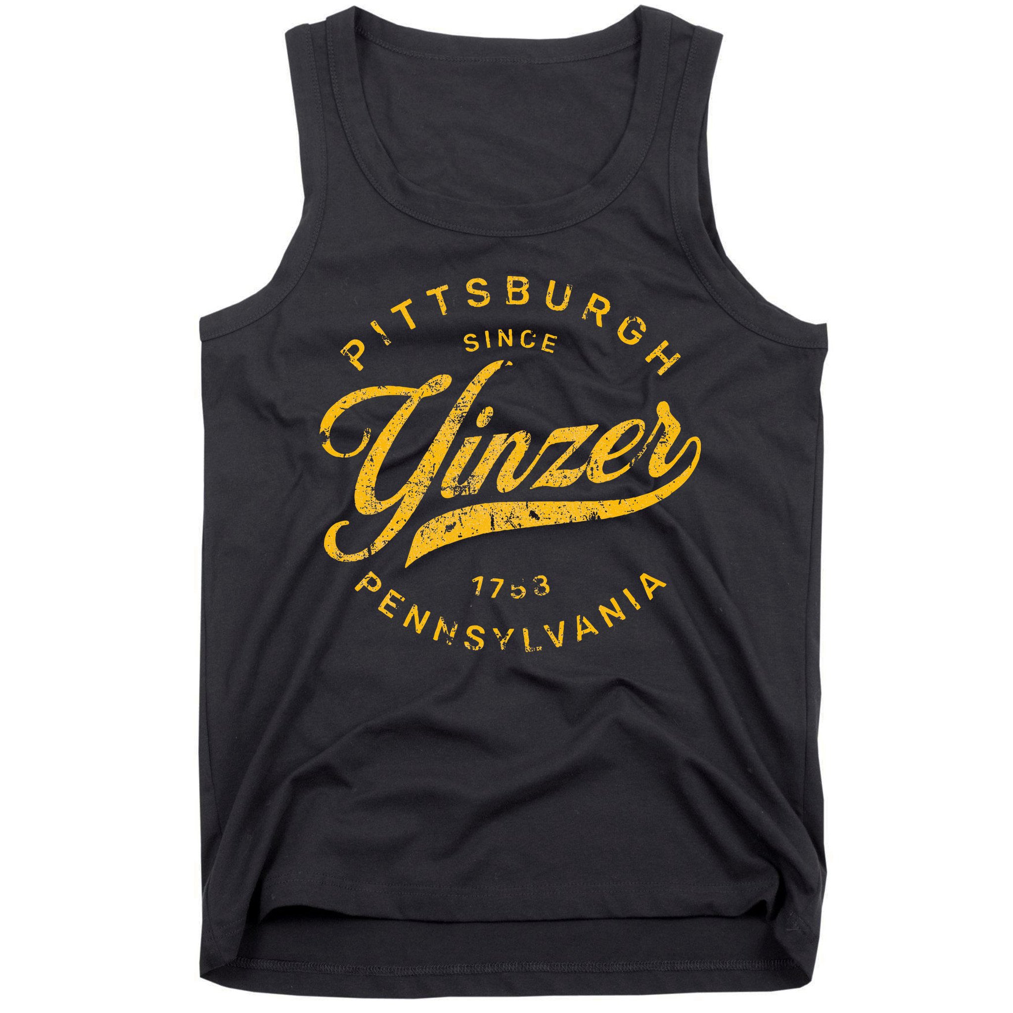 Pittsburgh Yinzer Pennsylvania Steel City Home Yinz Funny Tank Top