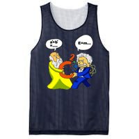 Pythagoras vs Einstein Funny Math Science Mesh Reversible Basketball Jersey Tank