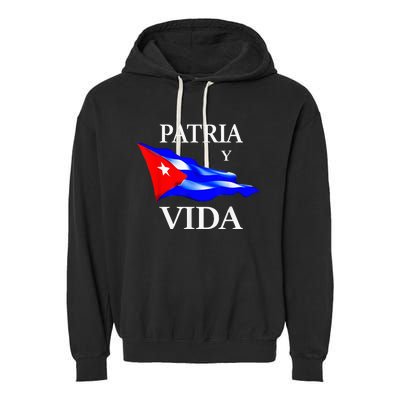 Patria Y Vida Garment-Dyed Fleece Hoodie