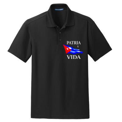 Patria Y Vida Dry Zone Grid Polo