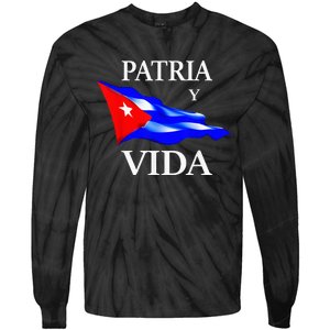 Patria Y Vida Tie-Dye Long Sleeve Shirt