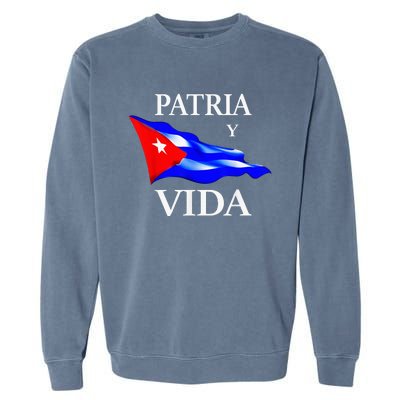 Patria Y Vida Garment-Dyed Sweatshirt