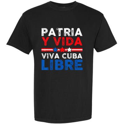 Patria Y Vida VIVA CUBA LIBRE Garment-Dyed Heavyweight T-Shirt