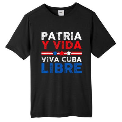 Patria Y Vida VIVA CUBA LIBRE Tall Fusion ChromaSoft Performance T-Shirt