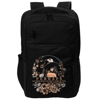 Perhaps You Were Born For Such A Time As This Jesus Lover .Png Impact Tech Backpack