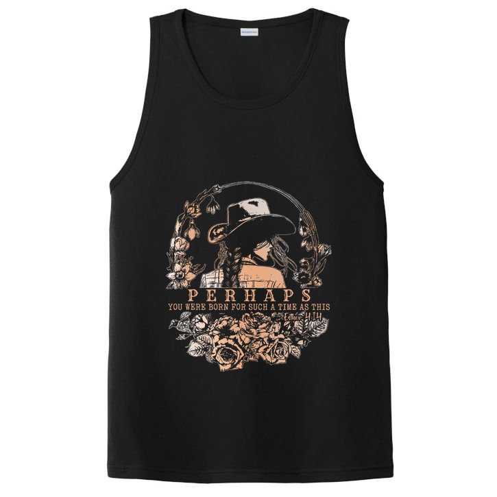 Perhaps You Were Born For Such A Time As This Jesus Lover .Png PosiCharge Competitor Tank