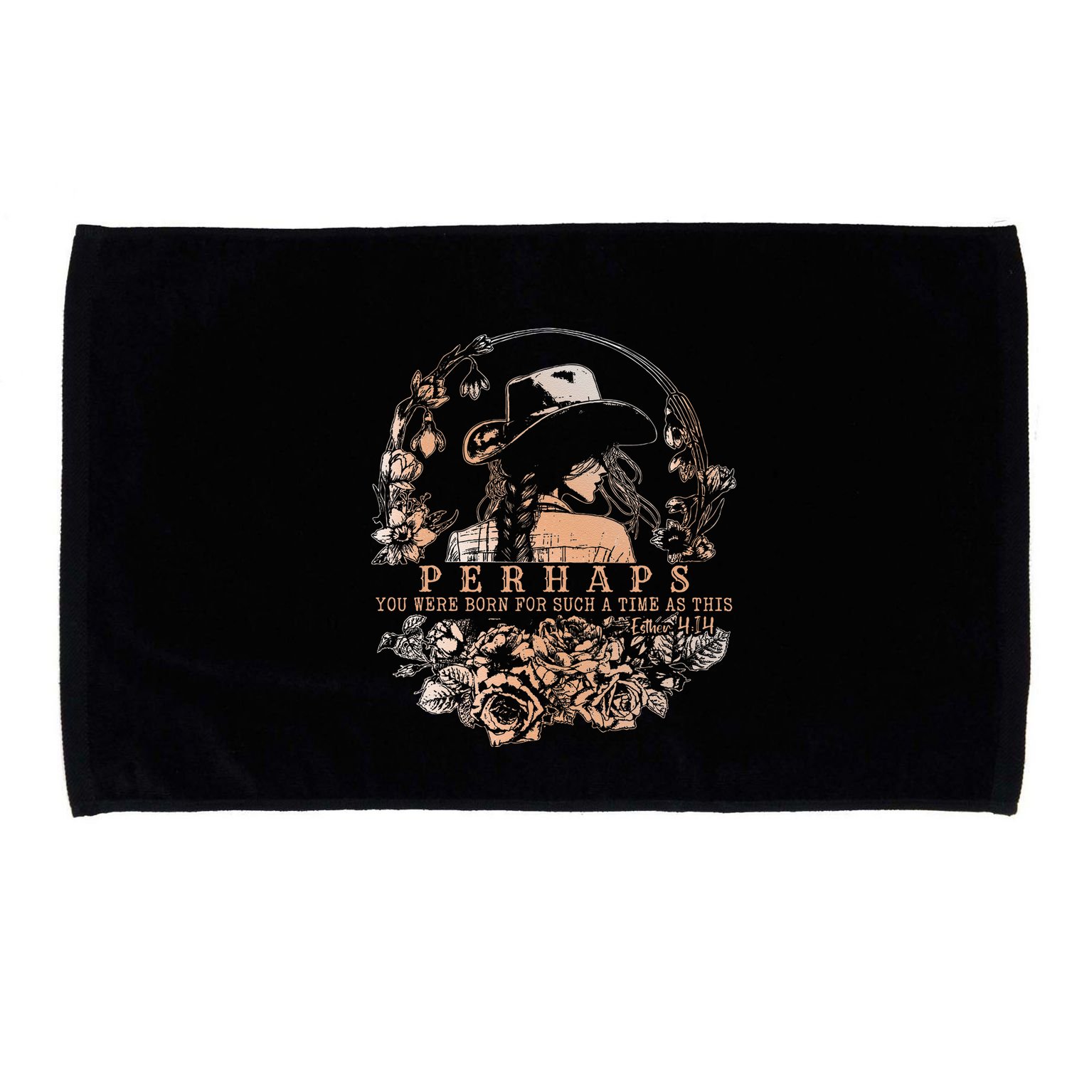 Perhaps You Were Born For Such A Time As This Jesus Lover .Png Microfiber Hand Towel