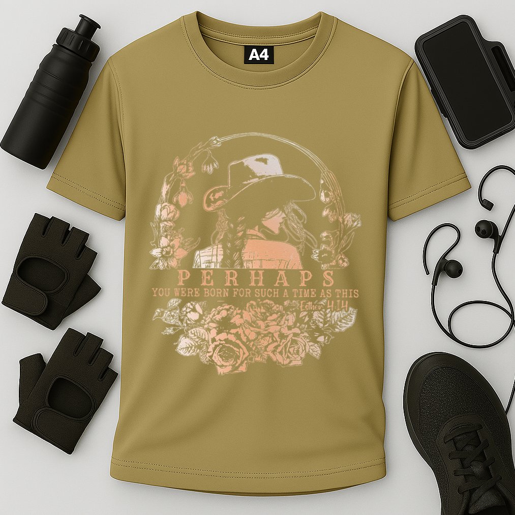 Perhaps You Were Born For Such A Time As This Jesus Lover .Png Performance Shirt
