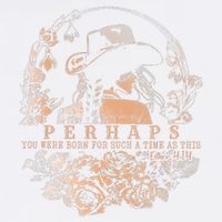 Perhaps You Were Born For Such A Time As This Jesus Lover .Png Garment-Dyed Sweatshirt