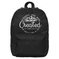 Perhaps You Were Created Christian Esther 4 14 Bible Verse 16 in Basic Backpack