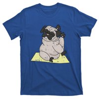 Pug Yoga Workout Kawaii Cartoon Cute Animal Dog Lover Gift Funny Gift T-Shirt