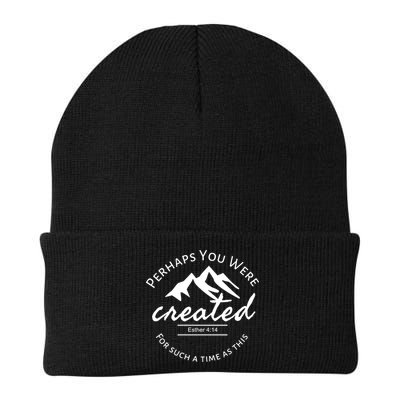 Perhaps You Were Created For Such A Time As This Esther 4 14 Great Gift Beanie