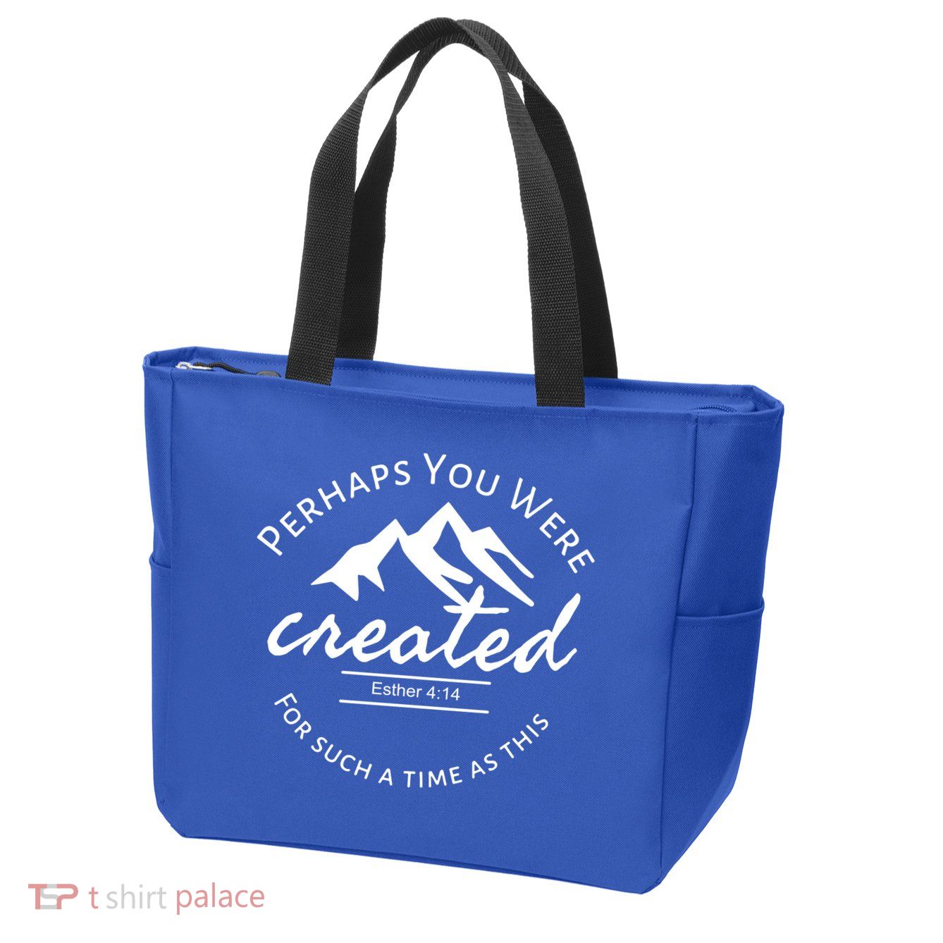 Perhaps You Were Created For Such A Time As This Esther 4 14 Great Gift Zip Tote Bag