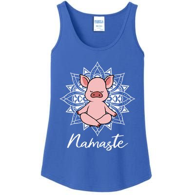 Pig Yoga Yoga Workout Fan Gift Ladies Essential Tank