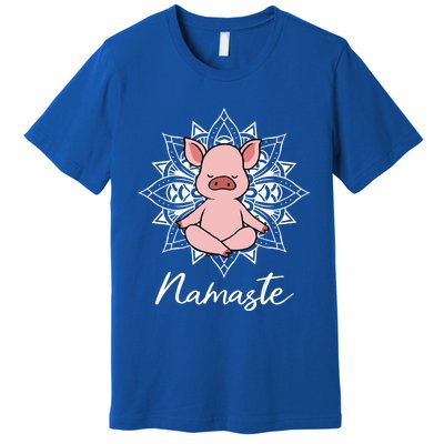 Pig Yoga Yoga Workout Fan Gift Premium T-Shirt