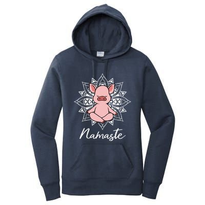 Pig Yoga Yoga Workout Fan Gift Women's Pullover Hoodie