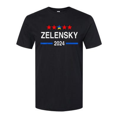 President Zelensky 2024 Election Ukraine Softstyle® CVC T-Shirt