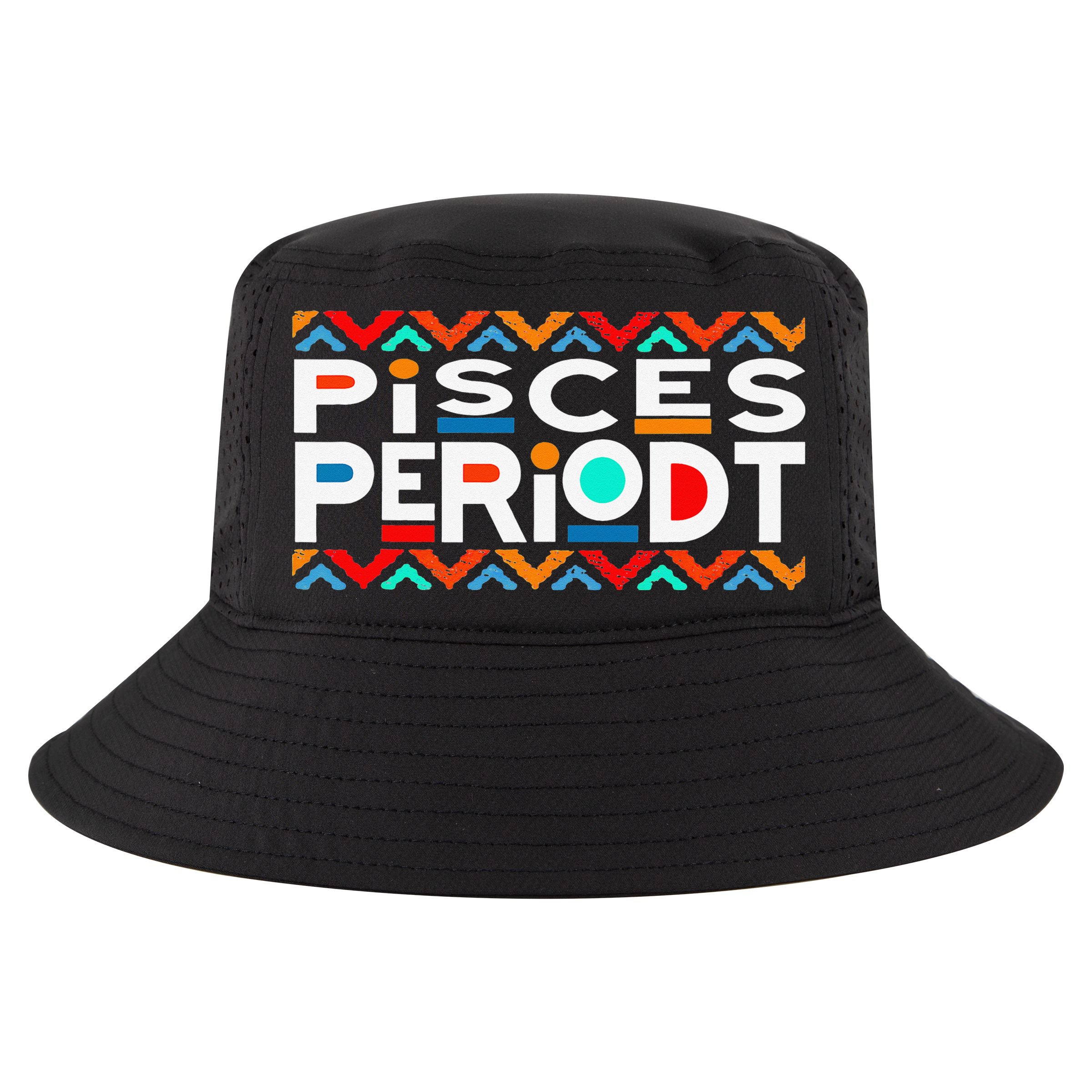 Pisces Zodiac February 19 March 20 Birthday Cool Comfort Performance Bucket Hat