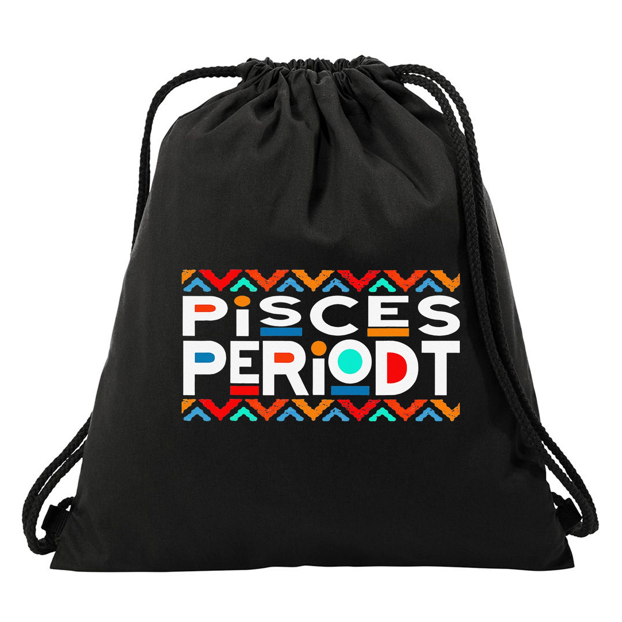 Pisces Zodiac February 19 March 20 Birthday Drawstring Bag