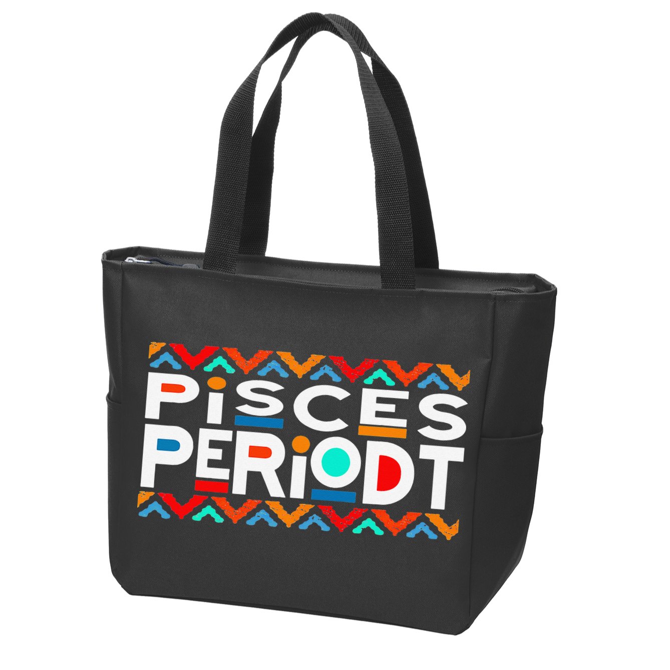 Pisces Zodiac February 19 March 20 Birthday Zip Tote Bag