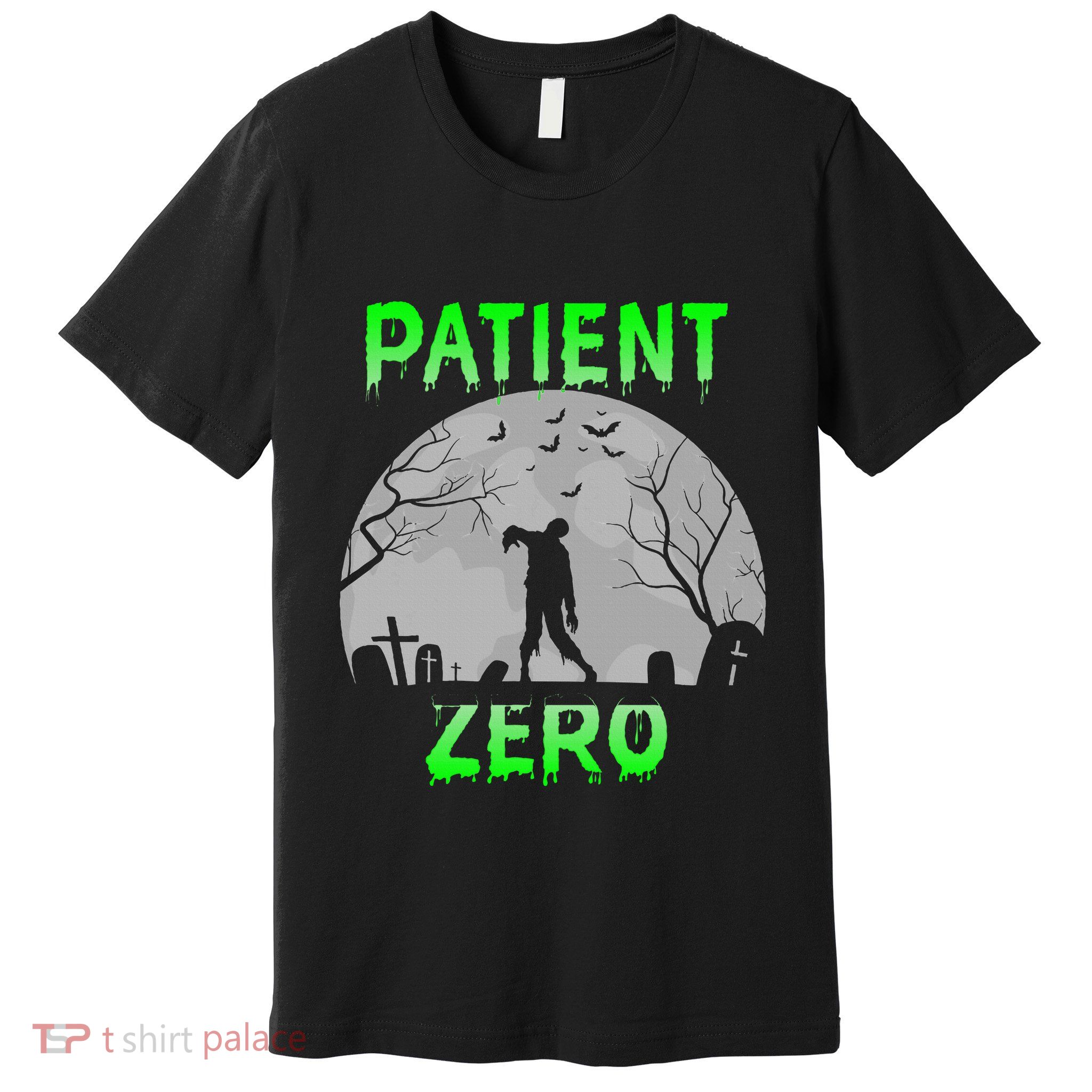 Patient Zero Funny Halloween Zombie Apocalypse Costume Premium T-Shirt