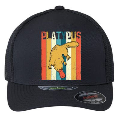 Platypus Zookeeper Marine Biologist Animal Lover Flexfit Unipanel Trucker Cap