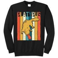 Platypus Zookeeper Marine Biologist Animal Lover Sweatshirt