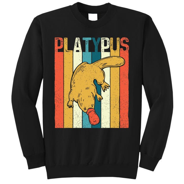 Platypus Zookeeper Marine Biologist Animal Lover Sweatshirt