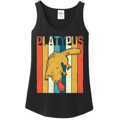 Platypus Zookeeper Marine Biologist Animal Lover Ladies Essential Tank