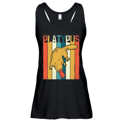 Platypus Zookeeper Marine Biologist Animal Lover Ladies Essential Flowy Tank