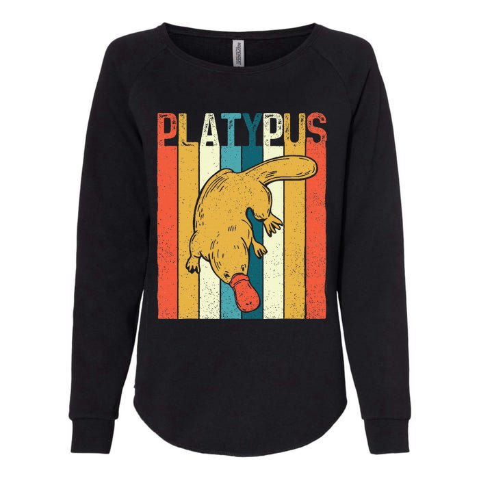 Platypus Zookeeper Marine Biologist Animal Lover Womens California Wash Sweatshirt