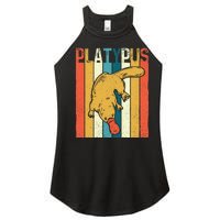 Platypus Zookeeper Marine Biologist Animal Lover Women's Perfect Tri Rocker Tank