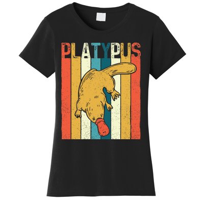 Platypus Zookeeper Marine Biologist Animal Lover Women's T-Shirt