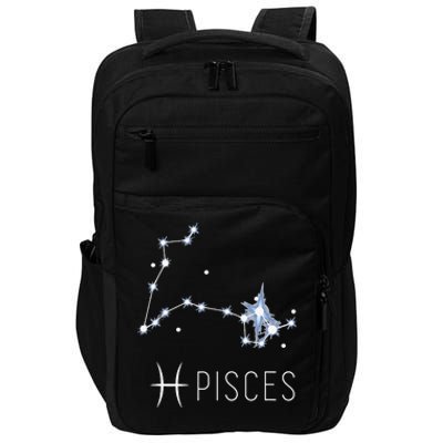 Pisces Zodiac Sign for Astrology Birthday Month Pisces Impact Tech Backpack