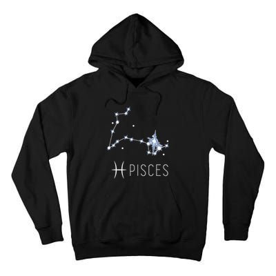 Pisces Zodiac Sign for Astrology Birthday Month Pisces Tall Hoodie