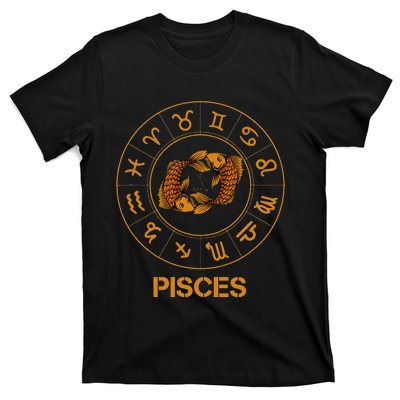 Pisces Zodiac Sign T-Shirt